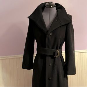 CALVIN KLEIN Wool and Cashmere Pea-Coat
